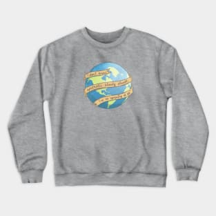 Apathetic bloody planet Crewneck Sweatshirt